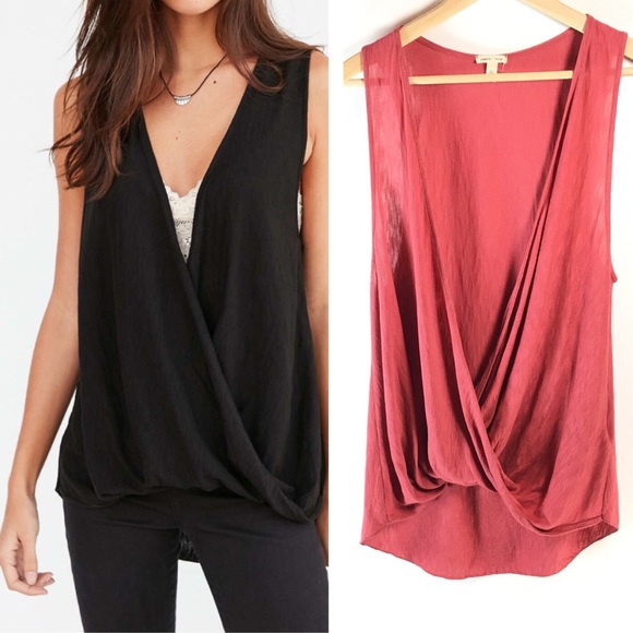 Anthropologie Tops - Anthropologie | Silence + Noise Avery Surplice Top